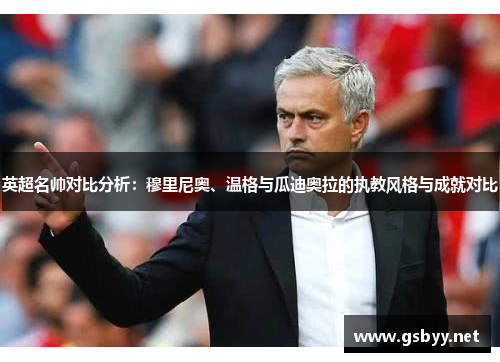 英超名帅对比分析:穆里尼奥、温格与瓜迪奥拉的执教风格与成就对比 英超名帅对比分析:穆里尼奥、温格与瓜迪奥拉的执教风格与成就对比